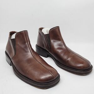 Brass Boot Chelsea Ankle Mens Size 8 Shoes